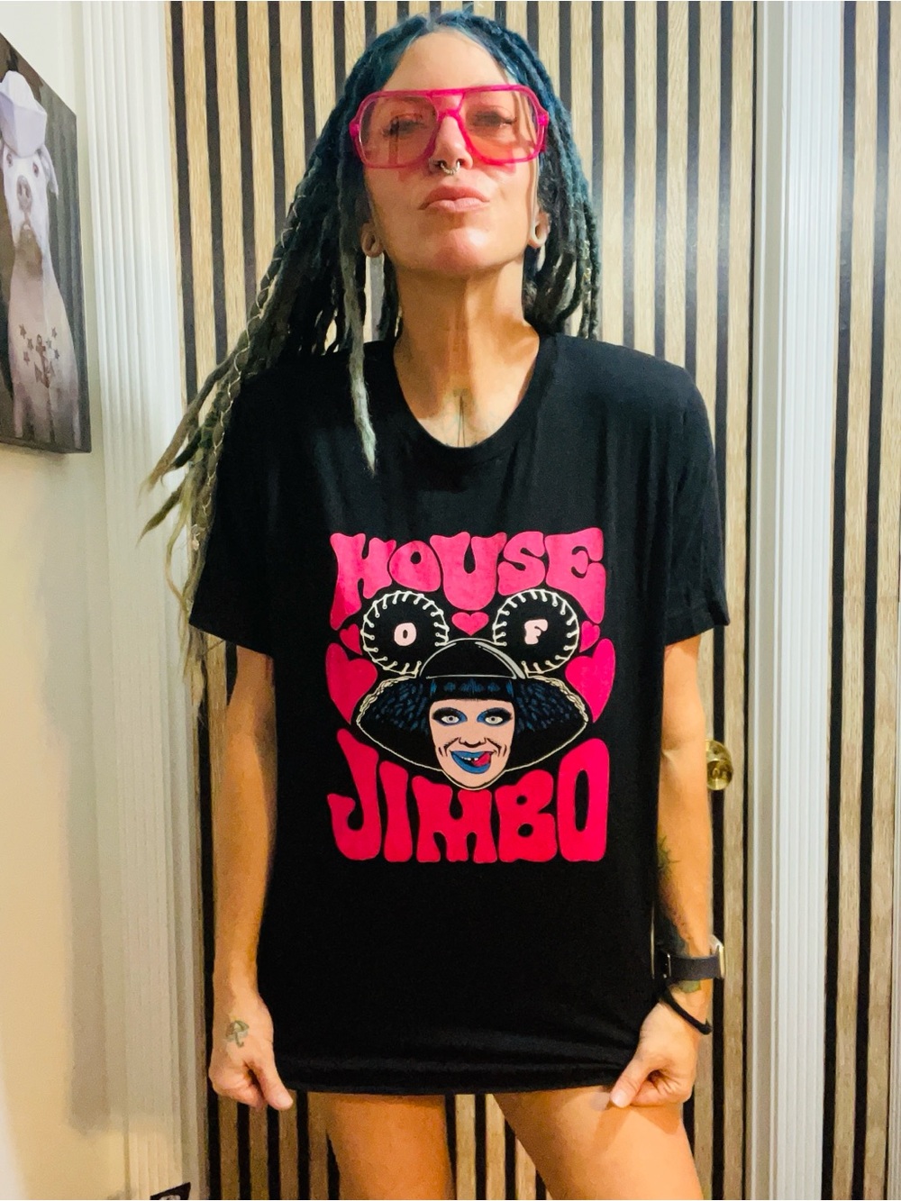 House of Jimbo Black Tour Shirt